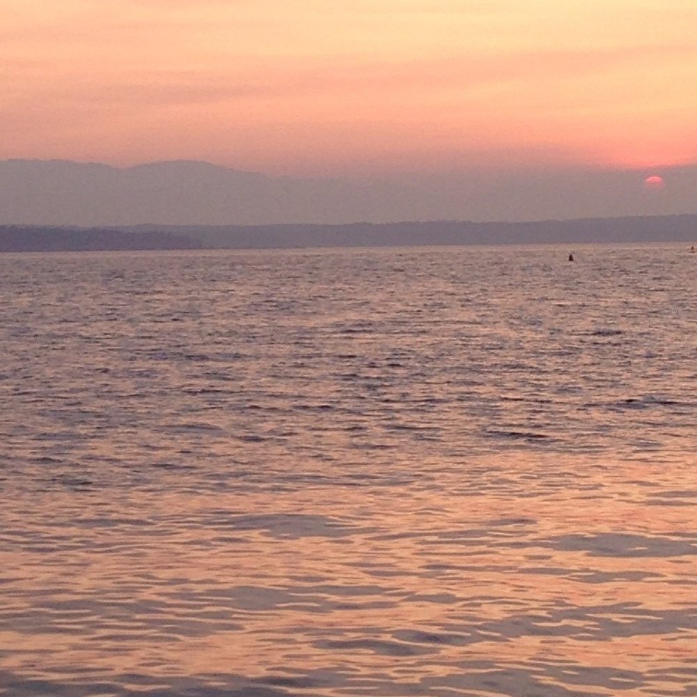 Anthony's Pier 66 - The sky lights up during sunset. - Seafood Near Me - Seattle, Washington