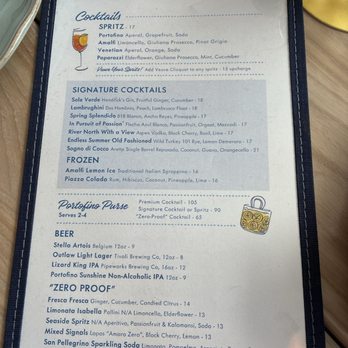 Pizzeria Portofino - Drink menu - Pizza Near Me - Chicago, Illinois