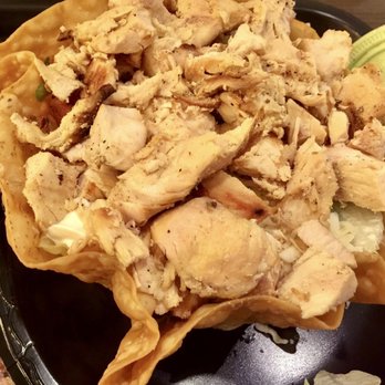 El Pollo Loco - Chicken Double Chicken Tostada Salad - Fast Food Near Me - Menifee, California