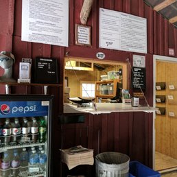 Inside. Check-in counter.