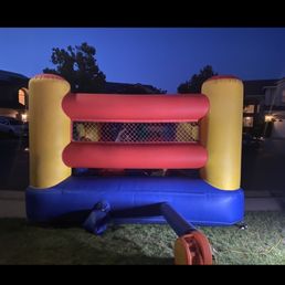 Boxing ring for our sons 18th birthday was a hit!!