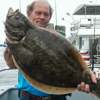 Laura Lee Fleet - A 30", 10.38 lbs fluke caught on 20 June 2015 on the Laura Lee Express.  Good job, Dad! - Fishing Near Me - Babylon, New York