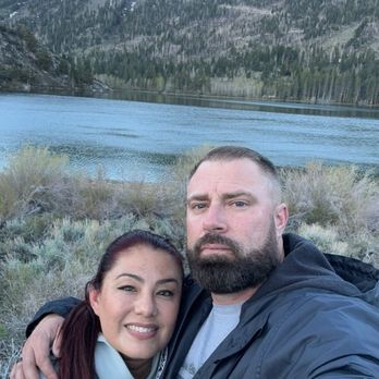Silver Lakes Barbershop - Husband with his fresh cut and trim. - Barbers Near Me - Helendale, California