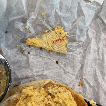 Ascension Coffee - Addison - Piece of plastic found in cream cheese. - Coffee & Tea Near Me - Addison, Texas