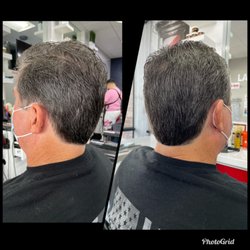 Anthem Cuts Barber Shop - Before and after