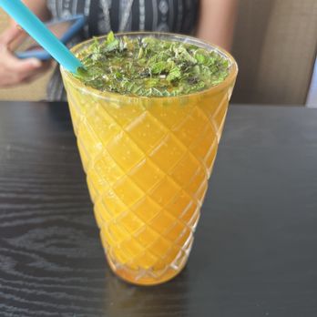 Masala Bae - Mango Mint Sharbat - Indian Near Me - Tustin, California Masala Bae - Mango Mint Sharbat - Indian Near Me - Tustin, California