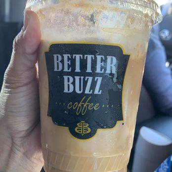Better Buzz Coffee Hillcrest - Coconut Buzz( was suppose to have chocolate syrup) - Coffee & Tea Near Me - San Diego, California