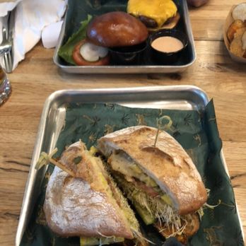 Easy Tiger - Ratatouille Veggie Sandwich - Beer Gardens Near Me - Austin, Texas Easy Tiger - Ratatouille Veggie Sandwich - Beer Gardens Near Me - Austin, Texas