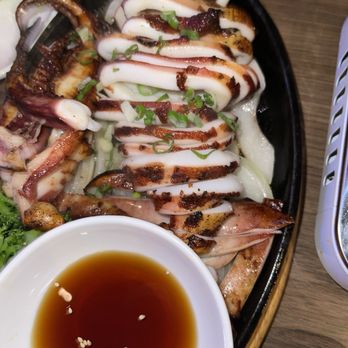 Bay Pocha - Grilled Squid with Butter - Korean Near Me - San Francisco, California