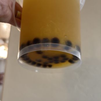 Boba Cucue - Bucket Mango Smash Green Tea - Bubble Tea Near Me - Mesa, Arizona