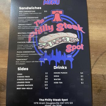 The Philly Steak Spot - Cheesesteaks Near Me - Hiram, Georgia The Philly Steak Spot - Cheesesteaks Near Me - Hiram, Georgia
