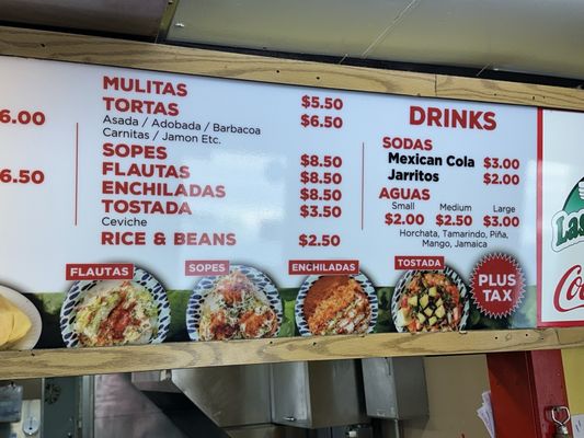 Menu photo 1 Las Peñitas Pocatello, ID Menu photo 1 Las Peñitas Pocatello, ID