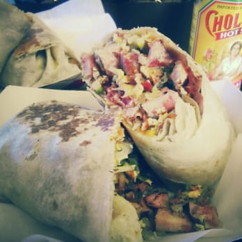 Ham 'n Scram - Breakfast burrito: good portion size, not greasy(just tiny bit only b/c of the butter) , very filling, great quality ham. - Breakfast & Brunch Near Me - Westminster, California Ham 'n Scram - Breakfast burrito: good portion size, not greasy(just tiny bit only b/c of the butter) , very filling, great quality ham. - Breakfast & Brunch Near Me - Westminster, California