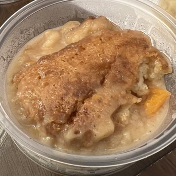 Just Q'in - Peach cobbler - Barbeque Near Me - Cincinnati, Ohio Just Q'in - Peach cobbler - Barbeque Near Me - Cincinnati, Ohio