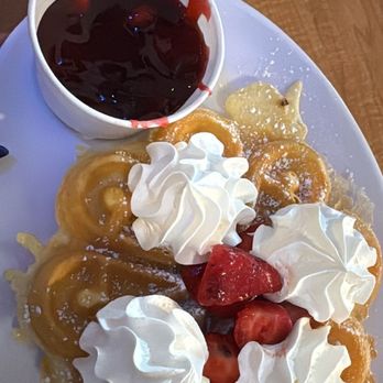 Stacks On Route 66 - STRAWBERRY WAFFLES - American Near Me - Glendora, California Stacks On Route 66 - STRAWBERRY WAFFLES - American Near Me - Glendora, California