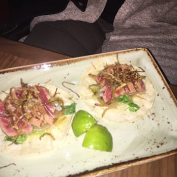 Maya - Seared tuna taco - Mexican Near Me - Stockholm, Alberta