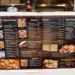 Tandoori Pizza - Menu and prices as of 4.22.2024