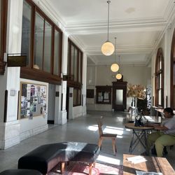 US Post Office - Sitting area for eating treats or having a coffee