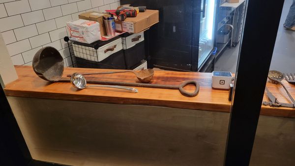 Rusty Ladle by null