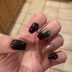 Black and gold