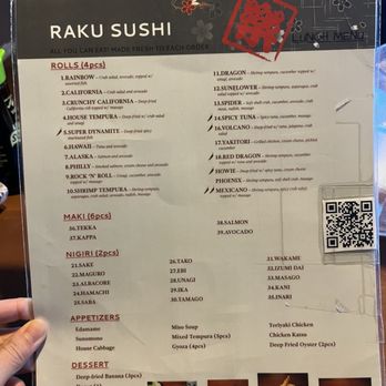 Raku Sushi - Menu - Japanese Near Me - West Sacramento, California Raku Sushi - Menu - Japanese Near Me - West Sacramento, California