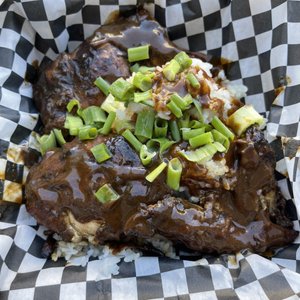 Photo of Roux Boi - Portland, OR, United States. Jerk chicken