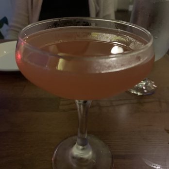 Cafe Pamlico - Ruby Red Elderflower - this was SO GOOD. My favorite cocktail of the night. - Seafood Near Me - Buxton, North Carolina