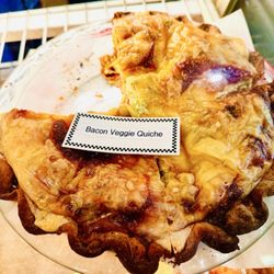 Nancy P's Cafe and Bakery - Bacon and veggie quiche