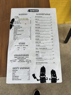 Menu photo 1 la Barbecue Austin, TX
