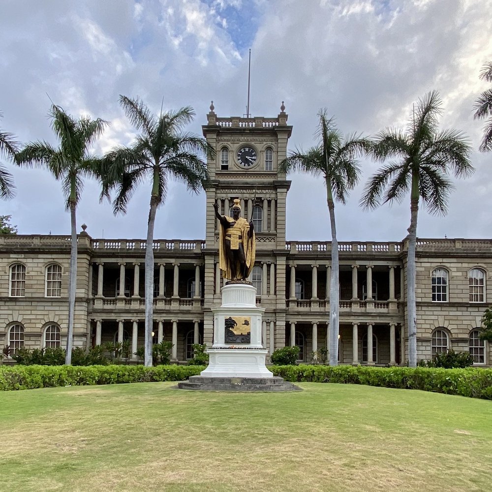 Kamehameha Statue - 07.16.22 currently used as the home of the Hawaii State Supreme Court - Public Art Near Me - Honolulu, Hawaii Kamehameha Statue - 07.16.22 currently used as the home of the Hawaii State Supreme Court - Public Art Near Me - Honolulu, Hawaii