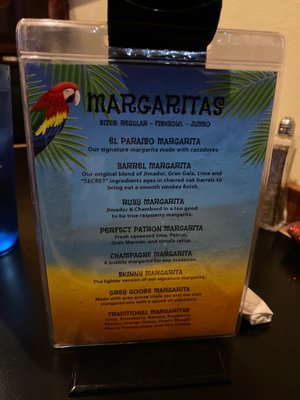 Menu photo 2 El Paraiso Mexican Bar & Grill Cedar Rapids, IA Menu photo 2 El Paraiso Mexican Bar & Grill Cedar Rapids, IA