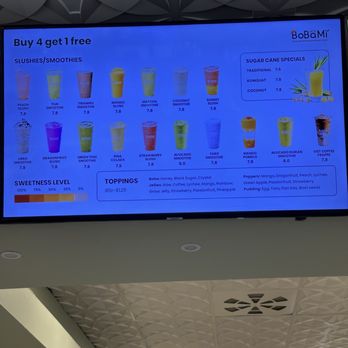 Boba With Mi - Menu - Bubble Tea Near Me - Falls Church, Virginia