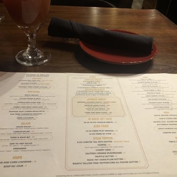 Third and Main - Menu - American Near Me - Aurora, Indiana Third and Main - Menu - American Near Me - Aurora, Indiana