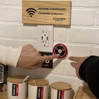 Kyuramen - Jacksonville - Call button when you need service (ordering food, etc.) - Ramen Near Me - Jacksonville, Florida Kyuramen - Jacksonville - Call button when you need service (ordering food, etc.) - Ramen Near Me - Jacksonville, Florida
