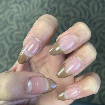 Hello Nails & Spa - wow the french is just awful - Day Spas Near Me - Vacaville, California