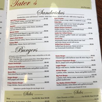 Tater's Cafe - Breakfast & Brunch Near Me - Dallas, Oregon Tater's Cafe - Breakfast & Brunch Near Me - Dallas, Oregon