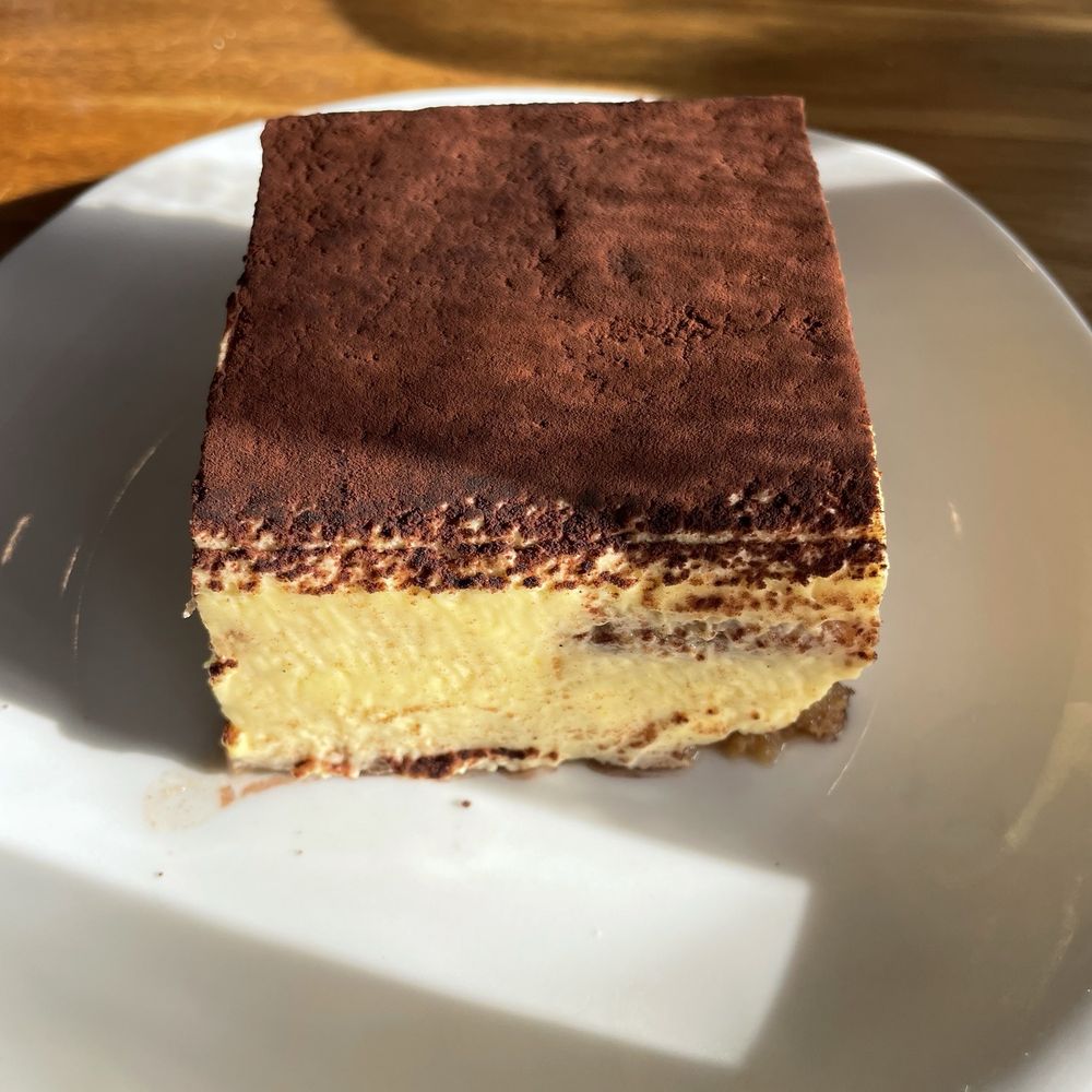 Grist - Tiramisu- go ahead and try it! I was way full but there is always room for dessert! - Pasta Shops Near Me - Dayton, Ohio Grist - Tiramisu- go ahead and try it! I was way full but there is always room for dessert! - Pasta Shops Near Me - Dayton, Ohio