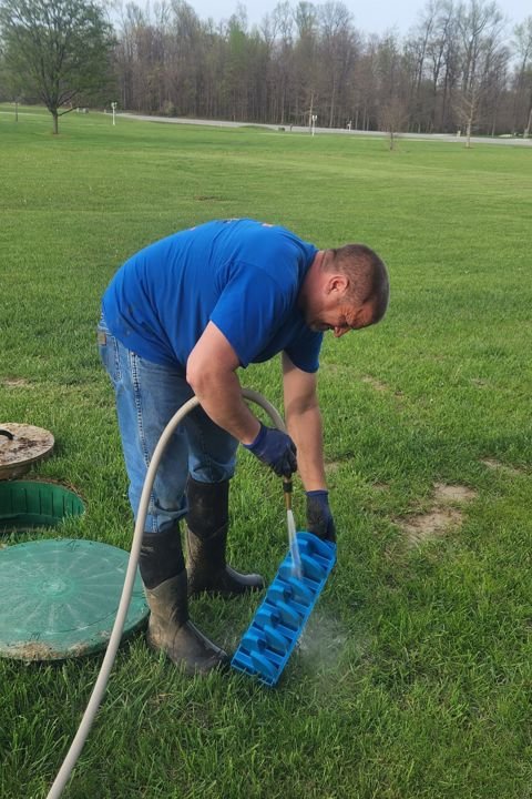 Slide of Big Brad's Septic Service