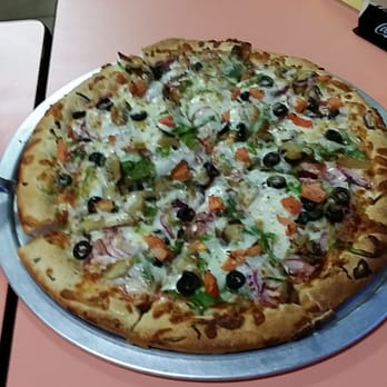 Papa Seans Homemade Pizza - Veggie supreme deep dish - Pizza Near Me - Baldwin, Florida