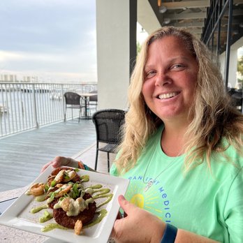 Marina Cafe - Fried green tomatoes- yum! - Seafood Near Me - Destin, Florida