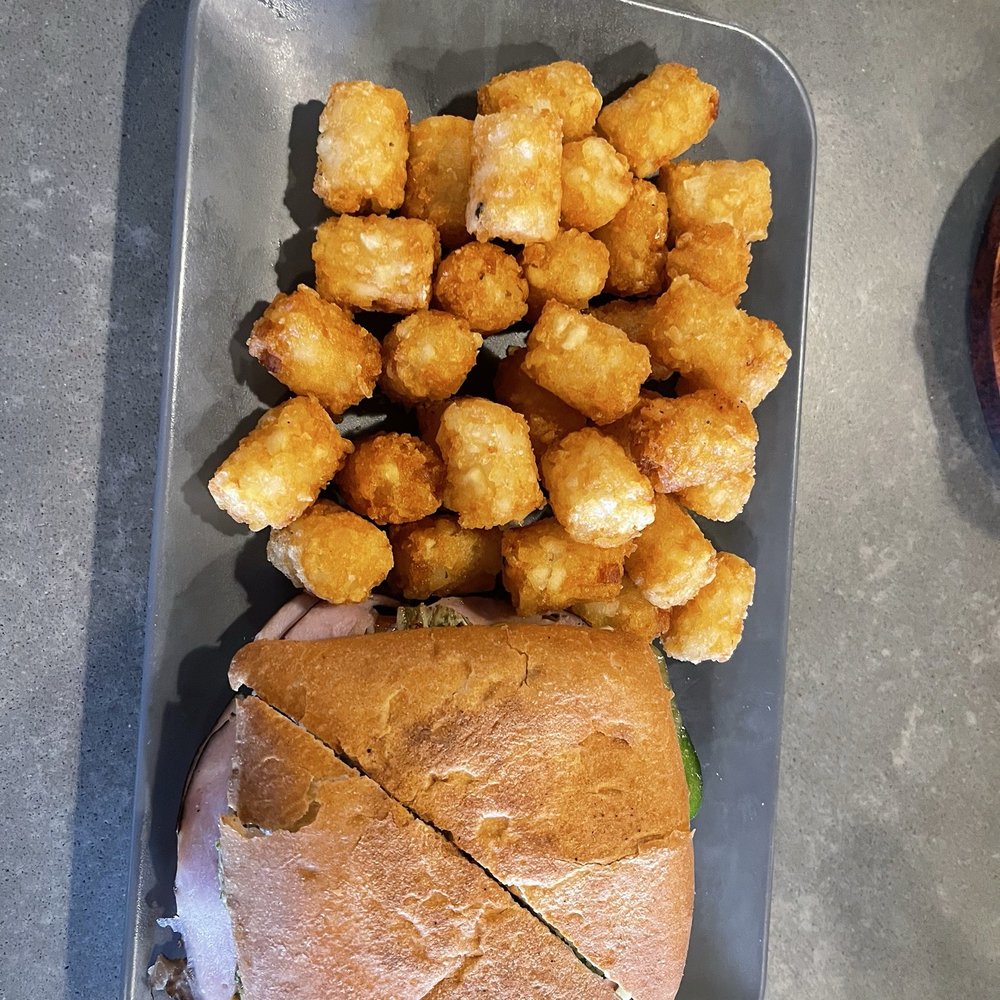 Park City Brewing - Cubano with tots - Barbeque Near Me - Park City, Utah Park City Brewing - Cubano with tots - Barbeque Near Me - Park City, Utah
