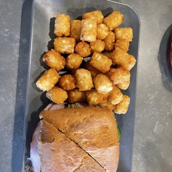 Park City Brewing - Cubano with tots - Barbeque Near Me - Park City, Utah