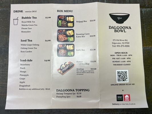 Menu photo 5 Dalgoona Bowl Edgewater, NJ