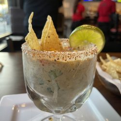 Alejandro's @ Front Street Station - Elote (good as a dip for ur chips )