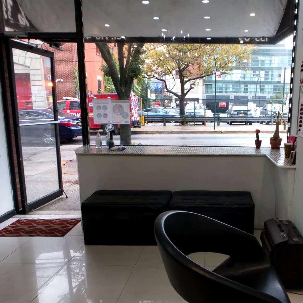 Oriental Stylist - Inside looking out - Hair Salons Near Me - Flushing, New York