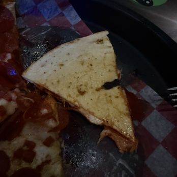 Space Aliens Grill & Bar - Next time, cook the bottom of the pizza too. - Pizza Near Me - Bismarck, North Dakota Space Aliens Grill & Bar - Next time, cook the bottom of the pizza too. - Pizza Near Me - Bismarck, North Dakota