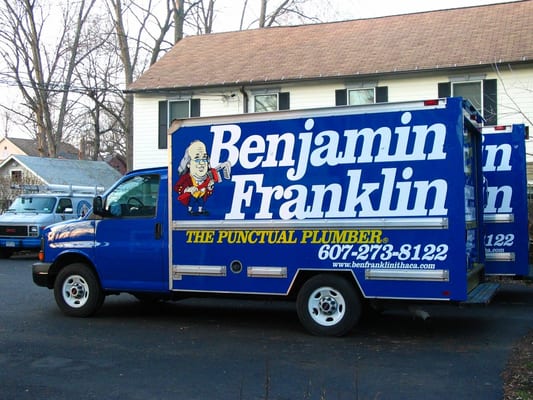 Benjamin Franklin Plumbing Logo