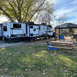 Yogi Bear's Jellystone Park - Our campsite!