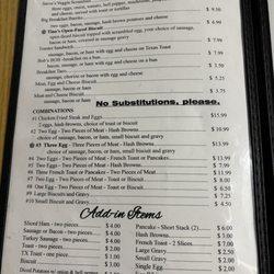 Watkins Cafe - Menu Pricing May 2026