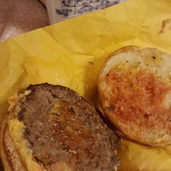 Dick's Drive-In - The supreme burger - no lettuce, no pickles, nothing! So sad looking! - Burgers Near Me - Seattle, Washington